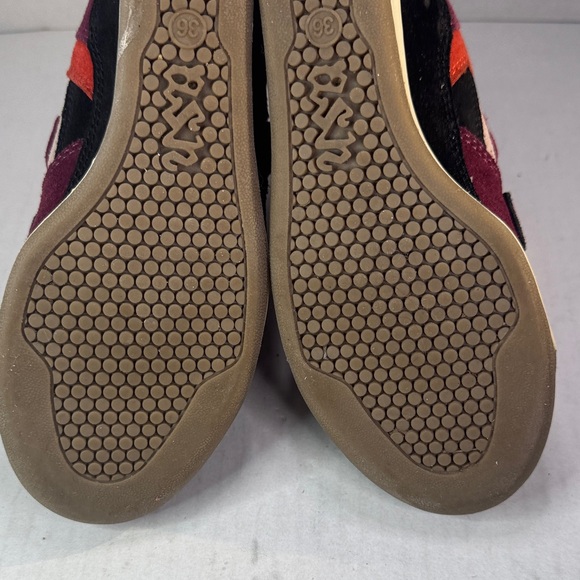 Rare Ash Ltd Alex Multi-Wedge Suede Velcro Shoes Sneakers, sz 36, Womens 5.5-6 - Picture 12 of 14